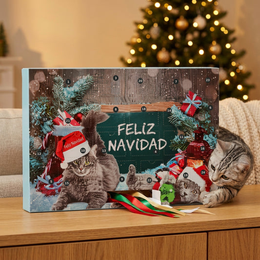 Calendario de Adviento para gatos