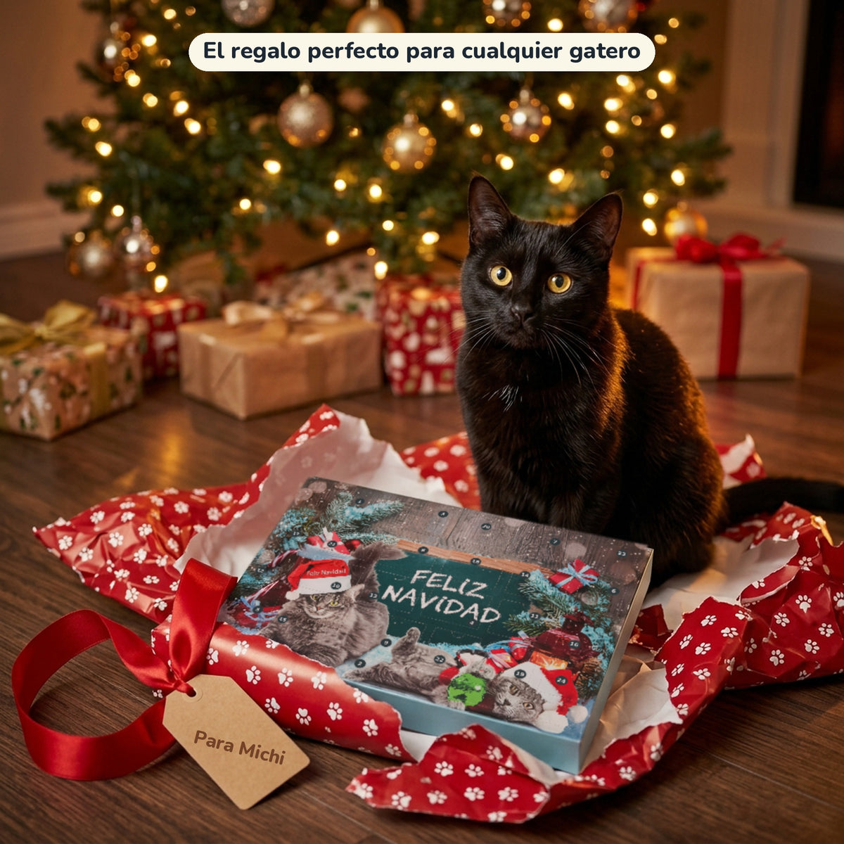 Calendario de Adviento para gatos